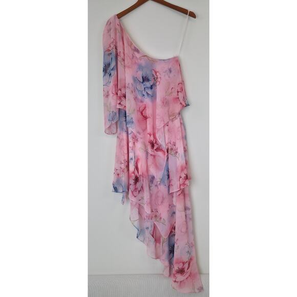 Guizio Cotton Candy Ambrosia Ayla Midi Dress sz Medium NWT - Picture 3 of 15